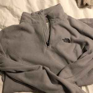 North face half zip pullover